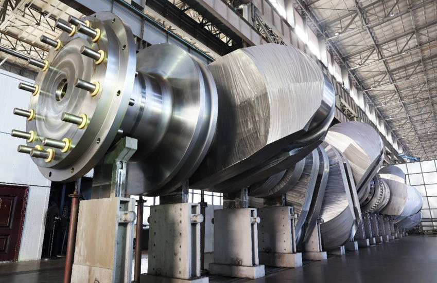 24000TEU甲醇雙燃料動力集裝箱12G95ME-C10.5船用曲軸